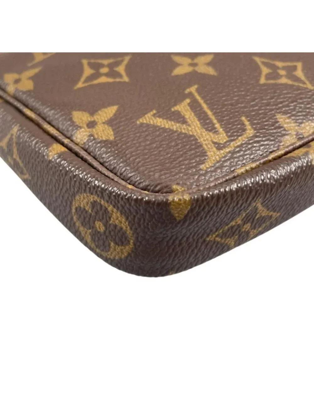 Louis Vuitton Pouch Monogram Canvas Brown
